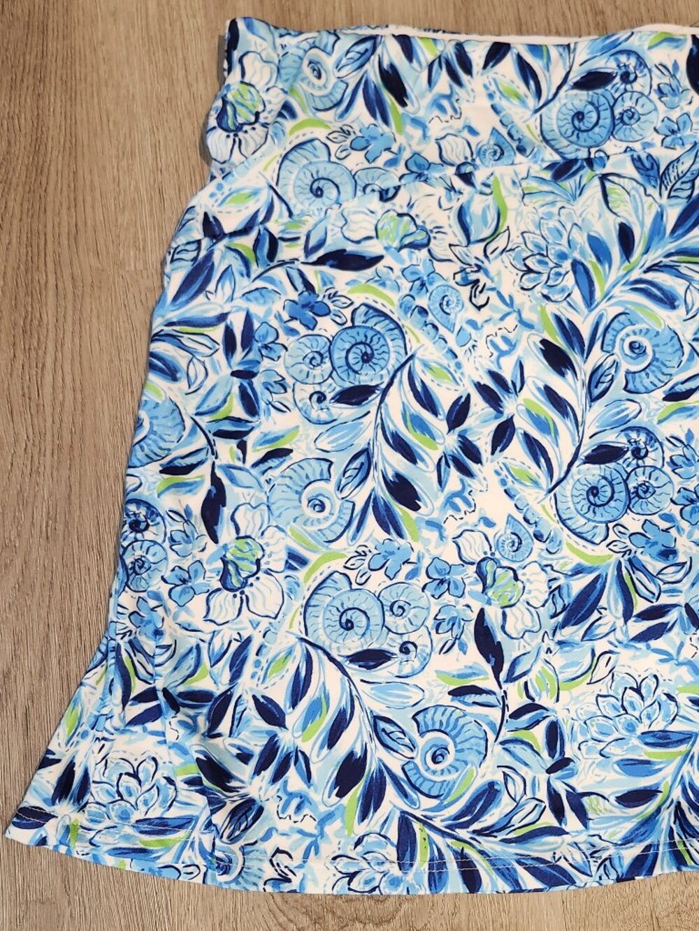 tella Parker Sport Blue Floral Skort – Size Large - Tennis or Golf - Picture 3 of 8